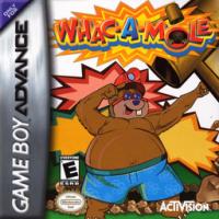 Whac-A-Mole PAL GameBoy Advance PAL box art